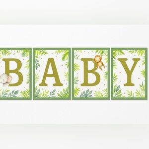 KATE ASPEN Boxes That Spell Out Baby Perfect For Baby Shower‎ Or Gender Reveal